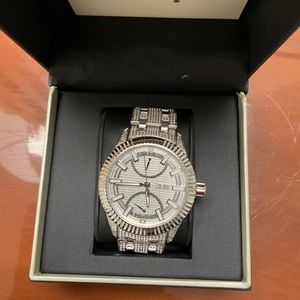 JBW Crowne Stainless Steel Men’s Watch